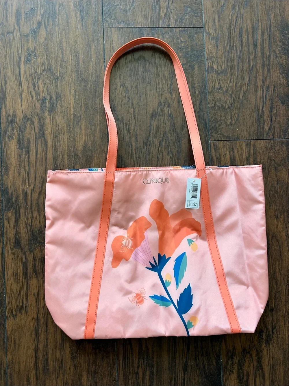 Clinique Tote and Bumblebee Makeup Bag